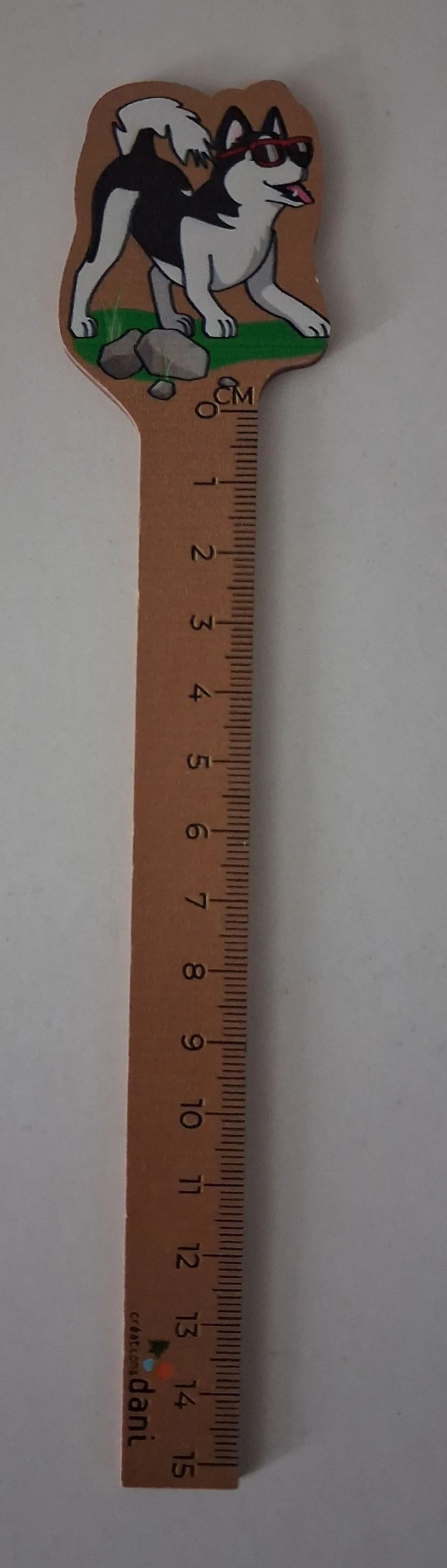 Règle en bois de 15 cm Créations Dani